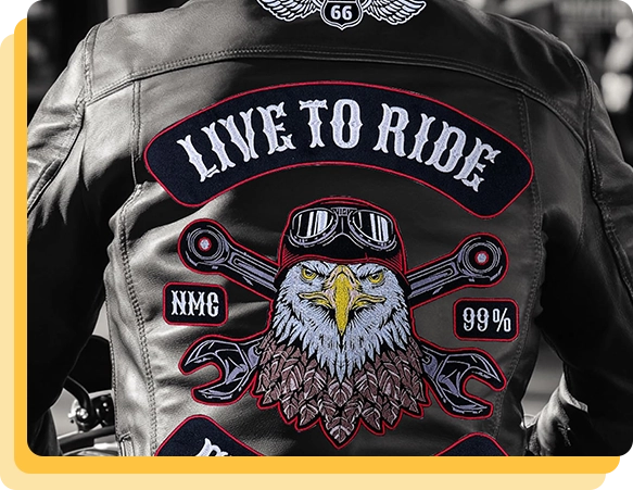 Stylish and Comfortable Biker Patches Stylish and Comfortable Biker Patches