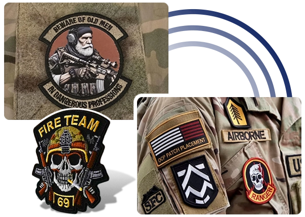 top features of our custom patches top features of our custom patches
